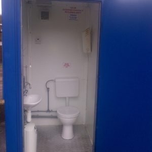 single Mains toilet