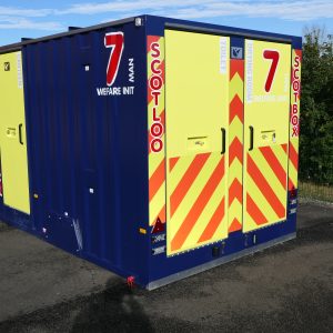 Scotloo/Scotbox 7 Man Mobile Welfare Cabin